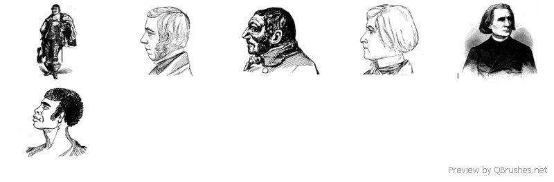 Men brush - Photoshop Brushes