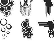 Grungy Vector Brushes