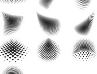 3D Halftone brushes