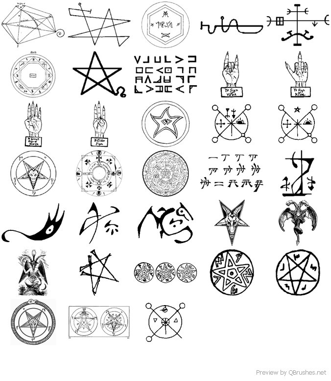 Symbols brush