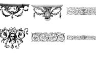 Ornaments brushes