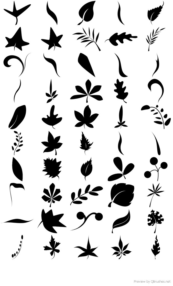 Leaves Brushes Download