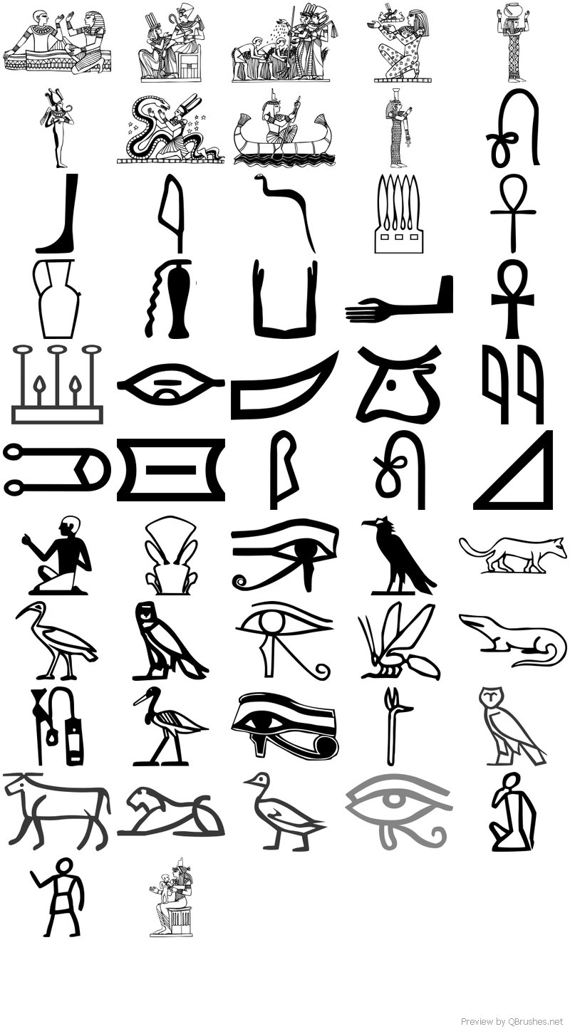 Egypt brushes - Download | Qbrushes.net