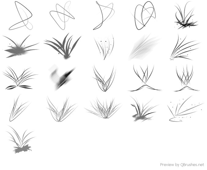 Abstract Brushes Pack 1