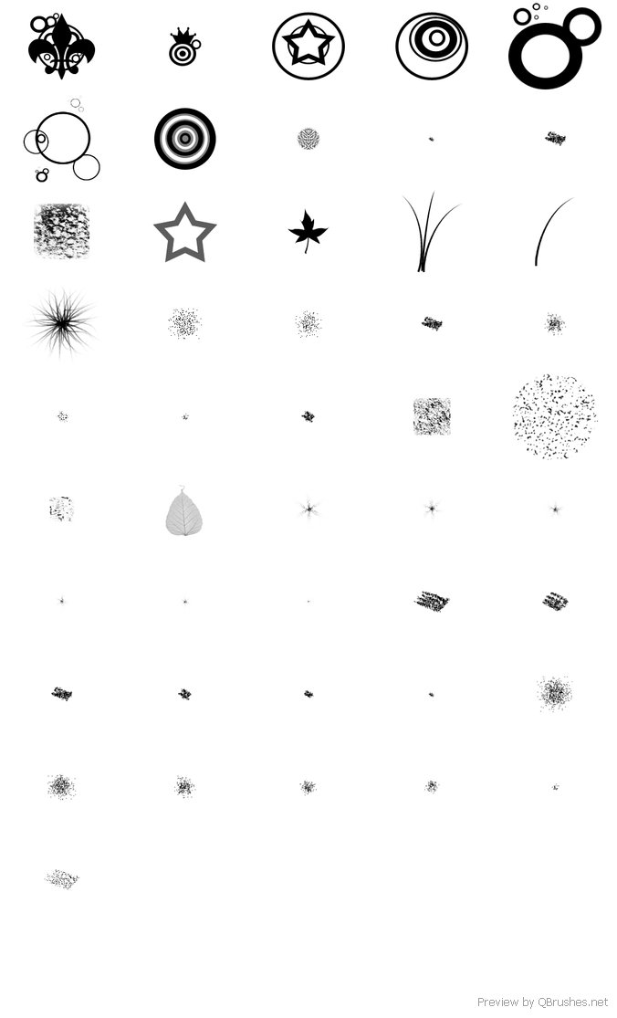 Vector Circle brushes - Download | Qbrushes.net
