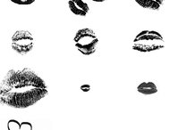 16 Brushes lipstick kisses