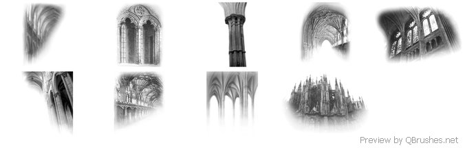 Gothic brush Set