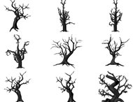 Spooky Tree Brushes
