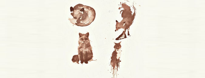 Watercolour Fox Brushes