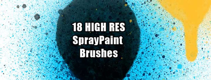 spray brush psd