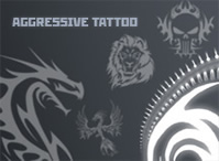 Aggressive tattoo