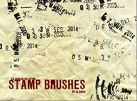 Stamp brushes
